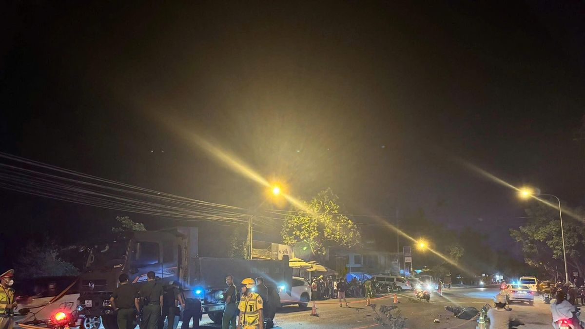 Hai người tử vong sau cú va chạm với xe ben ở Đắk Lắk - Báo VTC News