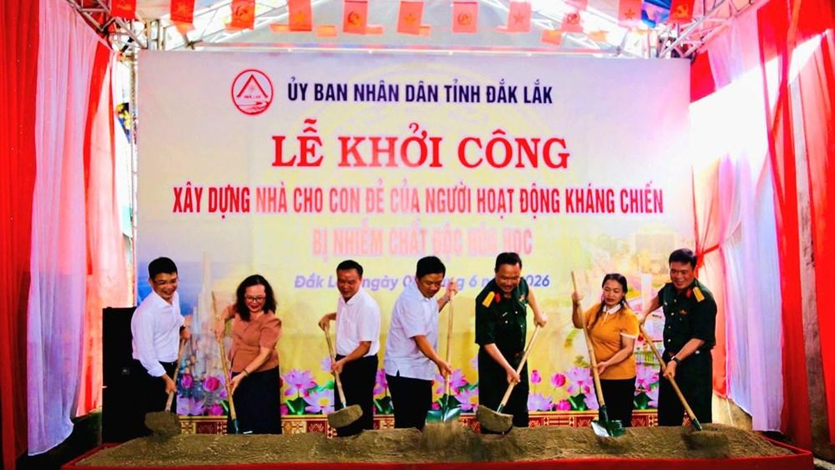 Đắk Lắk: Xây dựng, sửa chữa 44 căn nhà tặng con nạn nhân chất độc da cam - Báo Văn hóa