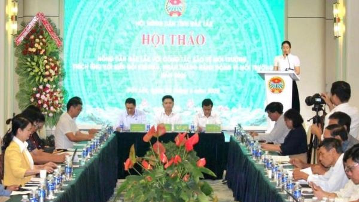 Đắk Lắk phát huy vai trò nông dân trong phát triển nông nghiệp xanh, bảo vệ môi trường - Nông nghiệp Hữu cơ Việt Nam