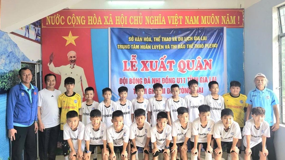 U11 tỉnh Gia Lai tranh tài tại vòng loại Giải Bóng đá Nhi đồng toàn quốc Cúp Nestlé MILO 2026 - Báo Gia Lai