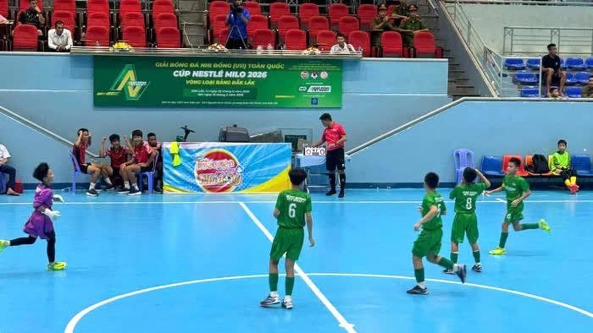 Học viện bóng đá Trường Tươi Đồng Nai và Văn Tâm Đồng Nai lọt vào vòng chung kết Giải bóng đá nhi đồng (U.11) toàn quốc - Báo Đồng Nai