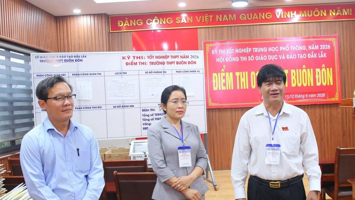 Lãnh đạo tỉnh Đắk Lắk gửi gắm niềm tin vào đội ngũ làm nhiệm vụ coi thi - Báo Giáo Dục & Thời Đại