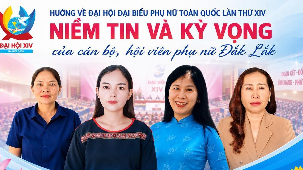Phụ nữ Đắk Lắk kỳ vọng nhiều giải pháp thiết thực từ Đại hội Phụ nữ toàn quốc XIV - Báo Phụ Nữ Việt Nam