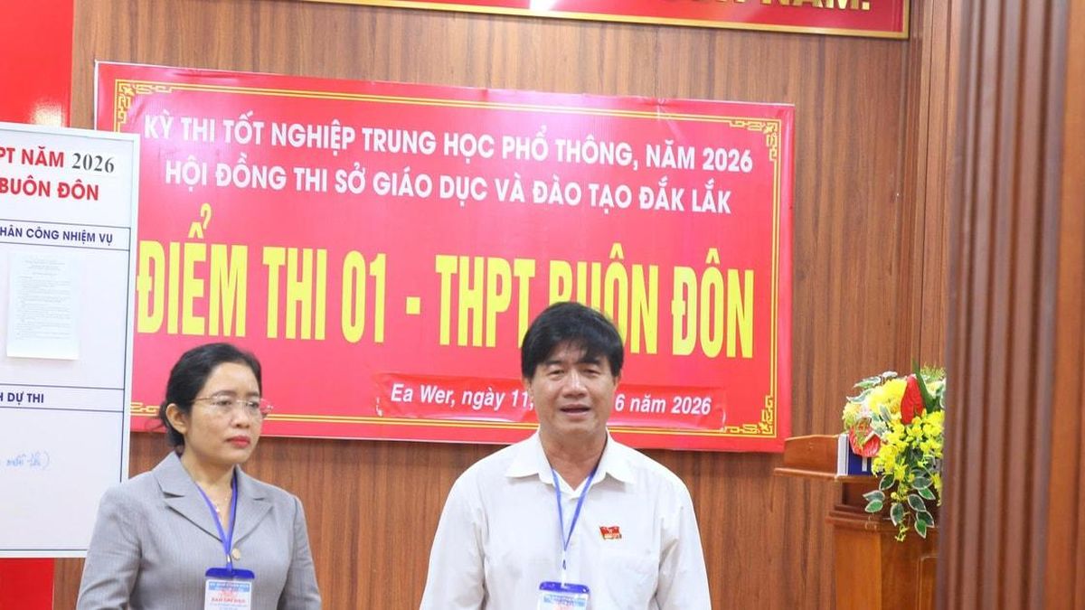 Hơn 35.000 thí sinh Đắk Lắk tự tin bước vào Kỳ thi tốt nghiệp THPT 2026 - Đại Biểu Nhân Dân