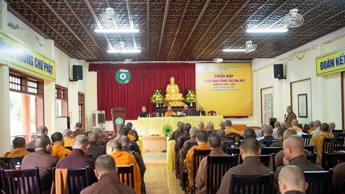 Đắk Lắk: Ban Trị sự họp rà soát công tác tổ chức Đại hội đại biểu Phật giáo tỉnh, nhiệm kỳ 2026-2031 - Giác ngộ