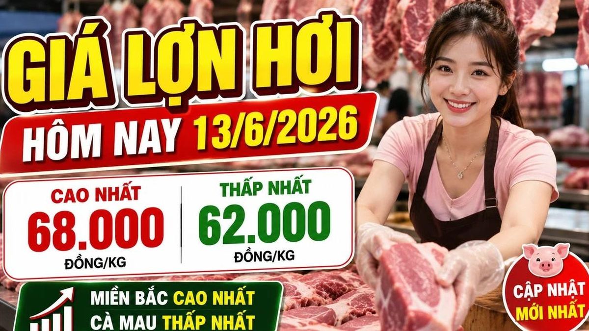 Giá lợn hơi hôm nay 13/6: Cà Mau thấp nhất, Hà Nội vẫn neo cao - Báo Lào Cai