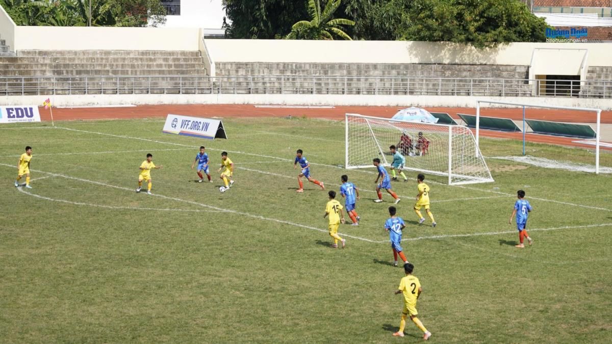 Bảng Quảng Ngãi khởi tranh vòng loại Giải Bóng đá U.13 toàn quốc 2026 - Chuyên trang Công an Đà Nẵng - Báo Công an Nhân dân