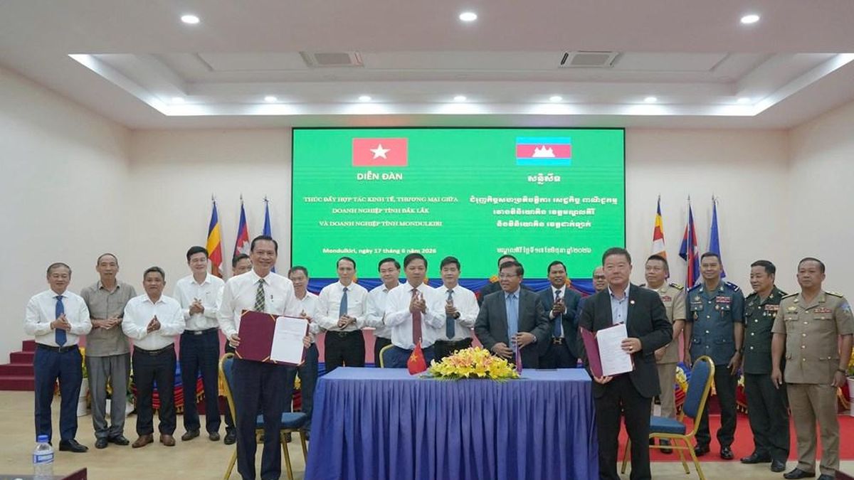 Đắk Lắk - Mondulkiri mở rộng kết nối doanh nghiệp, thúc đẩy hợp tác đầu tư - Báo Văn hóa
