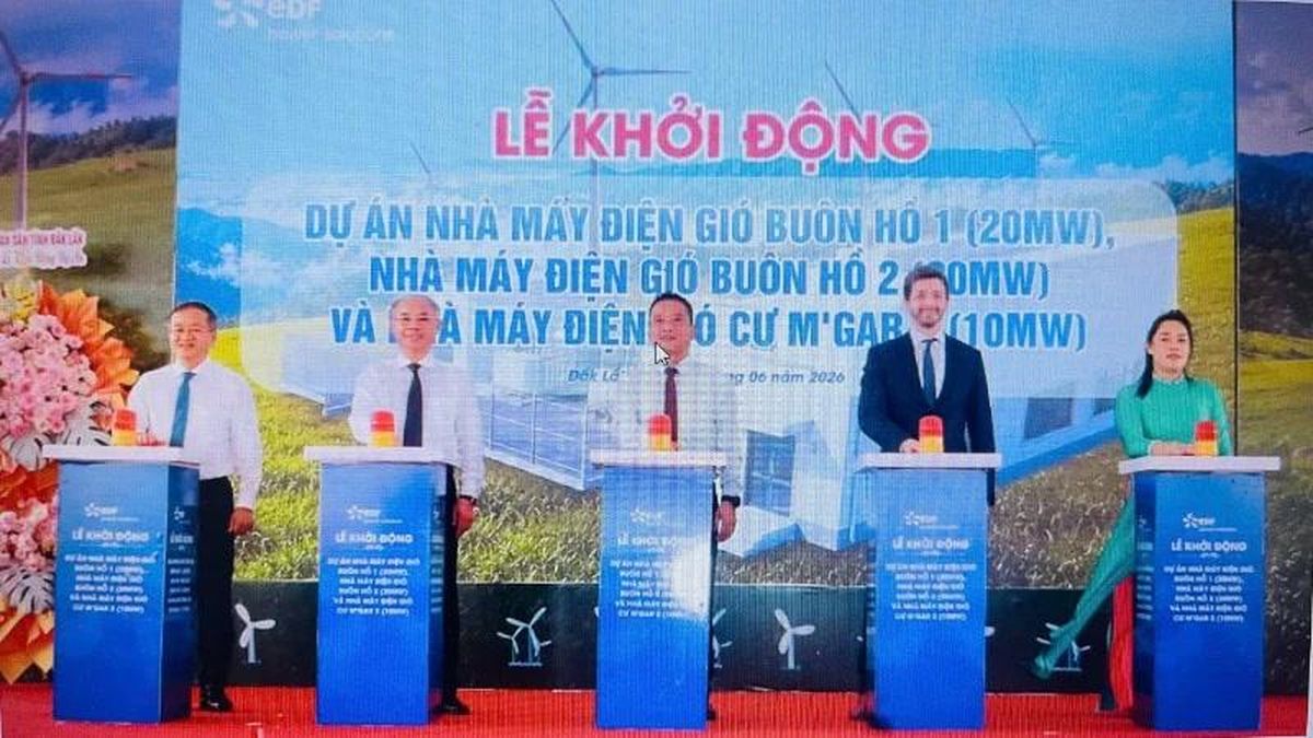 Khởi động cụm dự án điện gió hơn 2.000 tỷ đồng ở Đắk Lắk - Báo Nhân Dân