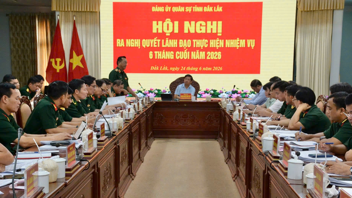 Đắk Lắk: Triển khai toàn diện nhiệm vụ quốc phòng, quân sự địa phương và công tác biên phòng - Báo Quân Đội Nhân Dân