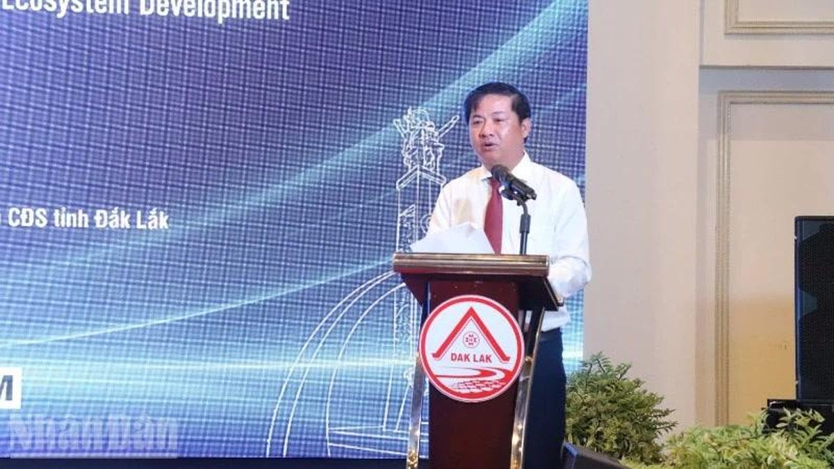 Đắk Lắk đẩy mạnh chuyển đổi số và phát triển hệ sinh thái doanh nghiệp bền vững - Báo Nhân Dân