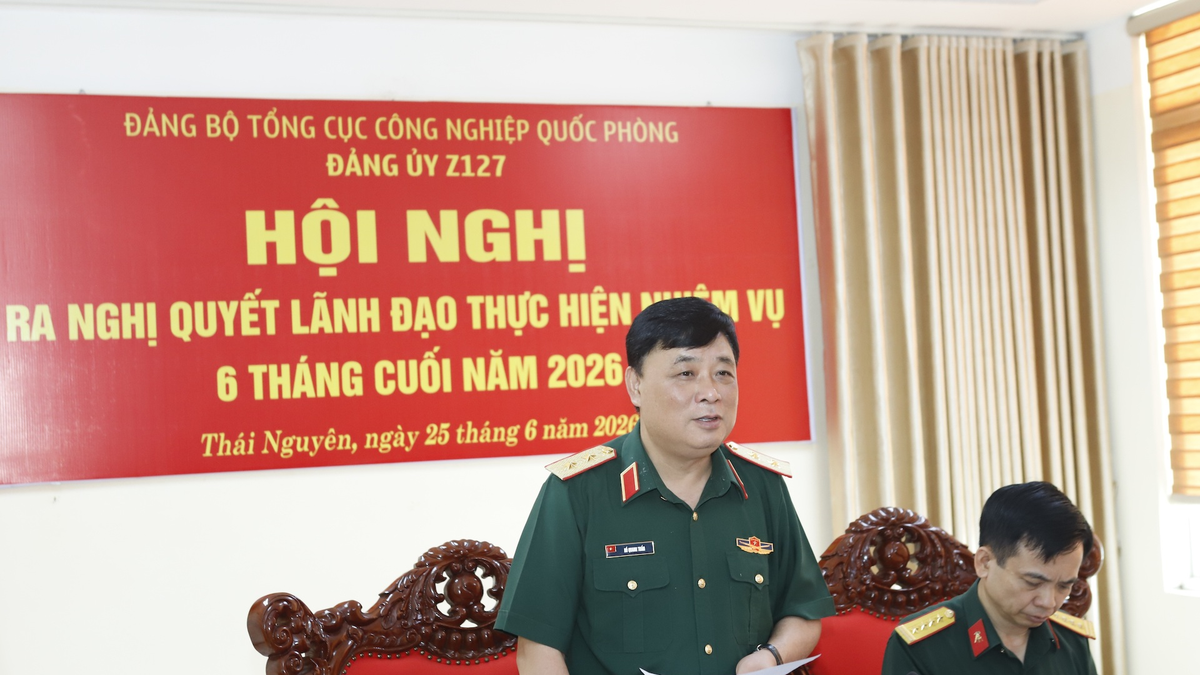 Đảng ủy Z127 tập trung lãnh đạo làm chủ công nghệ sản xuất vật tư