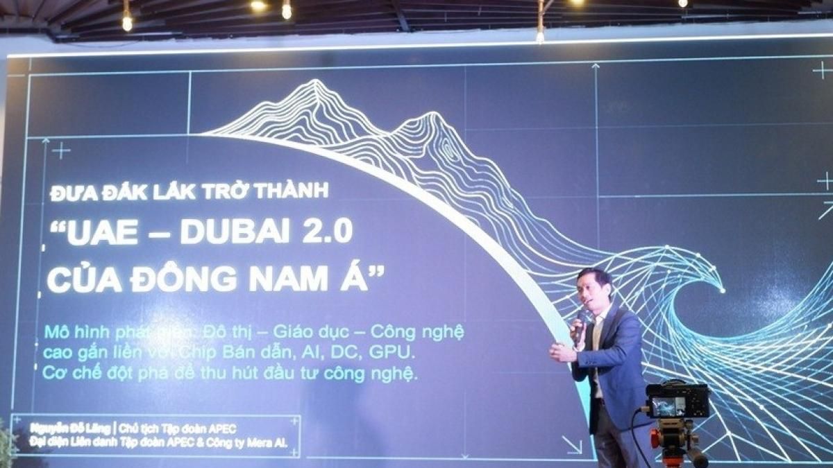 Chủ tịch Tập đoàn APEC: mục tiêu đưa Đắk Lắk trở thành ' UAE - Dubai 2.0' của Đông Nam Á - Thời báo Tài chính