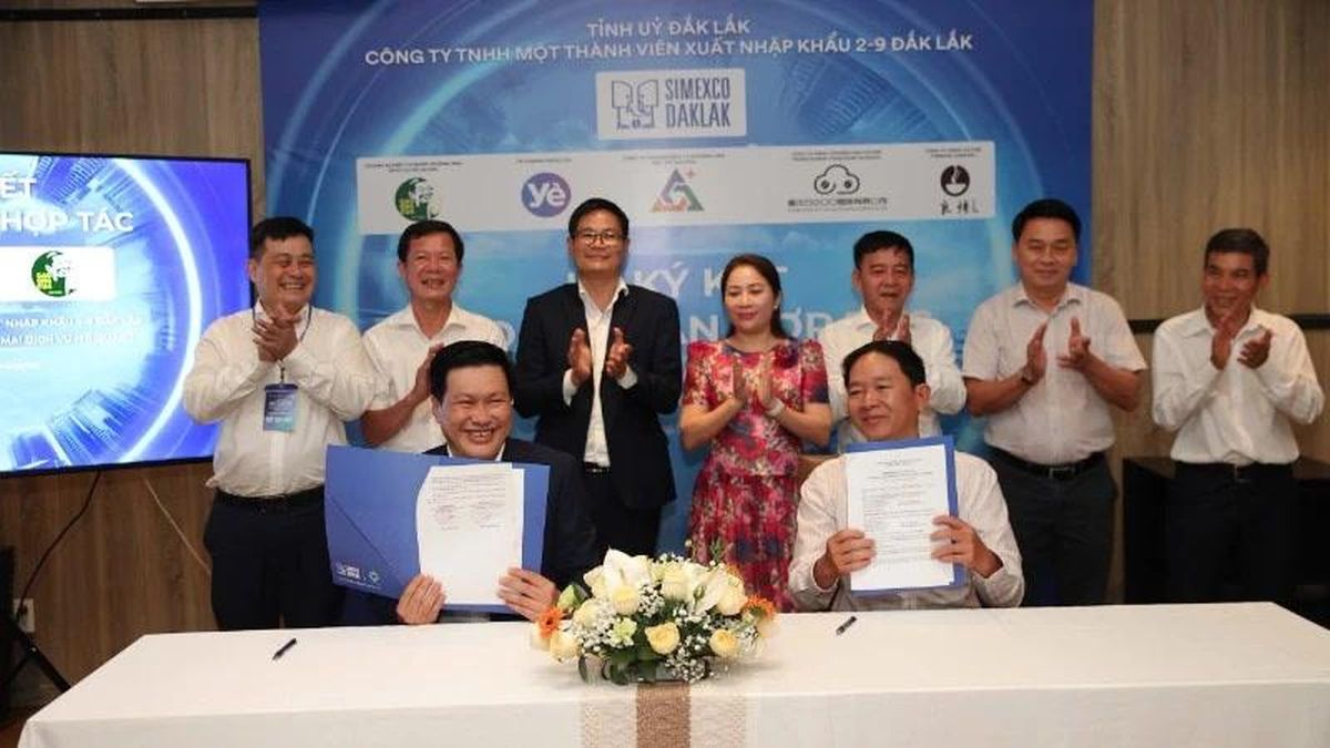 Simexco Daklak ký kết biên bản ghi nhớ hợp tác chiến lược với 5 doanh nghiệp, đối tác trong nước và quốc tế - Báo Nhân Dân