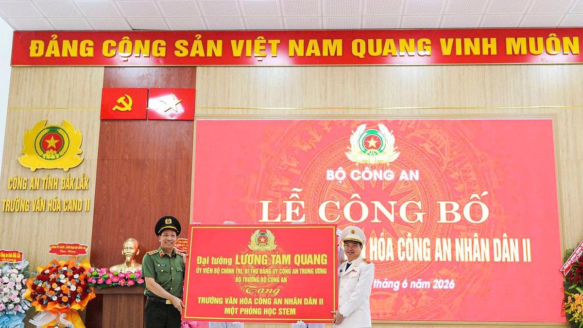 Thành lập Trường Văn hóa Công an nhân dân II tại Đắk Lắk: Bước đi chiến lược trong đào tạo nhân lực - Đại Biểu Nhân Dân