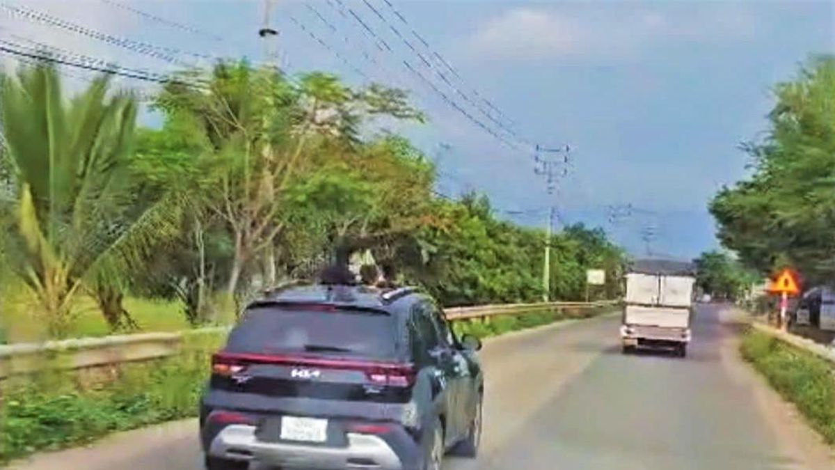 Để 3 trẻ nhỏ thò đầu ra cửa sổ ô tô, người phụ nữ ở Đắk Lắk bị phạt - Báo VTC News
