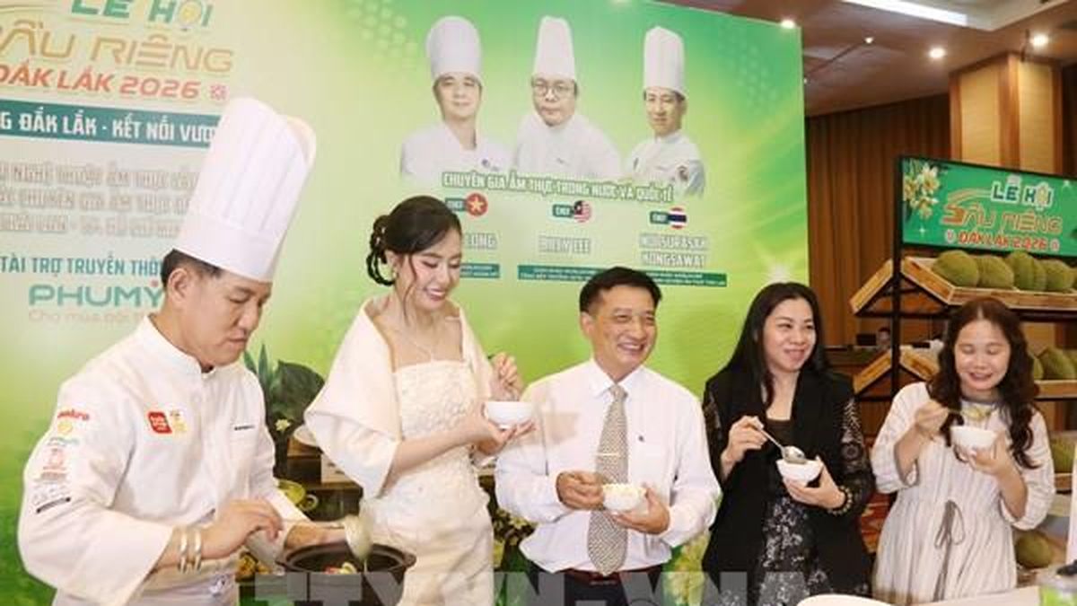 Sầu riêng và khát vọng 'vươn xa' từ hương vị ẩm thực mới lạ - Bnews