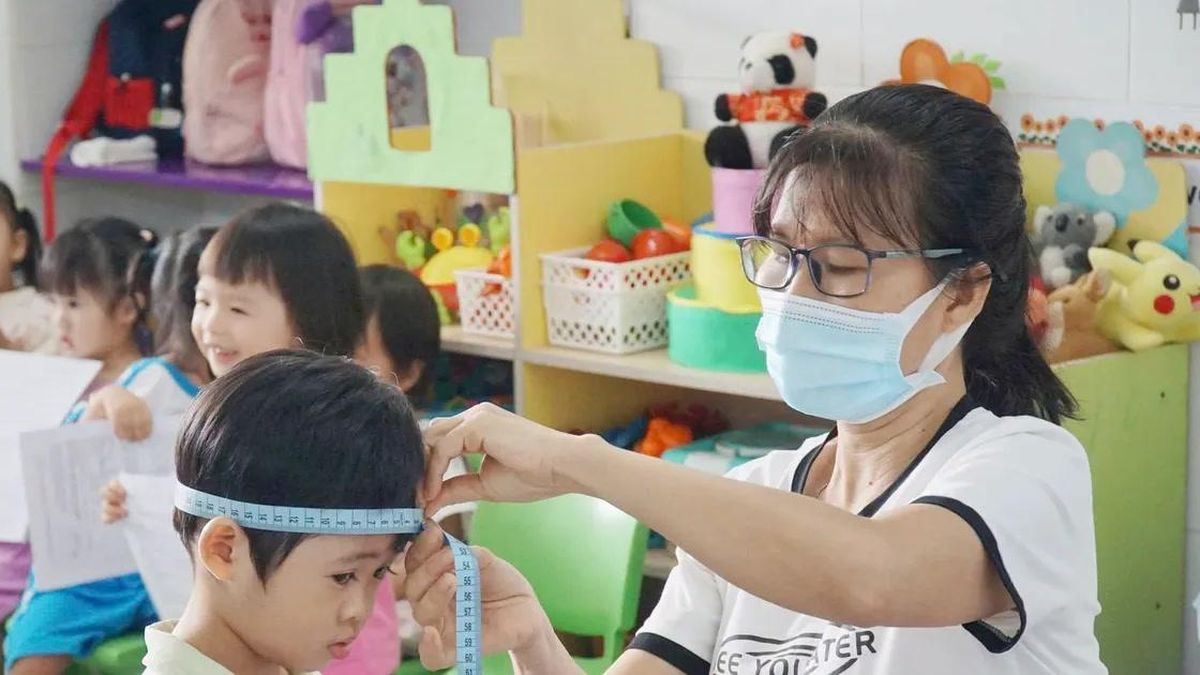 Tam Thắng: Khám sức khỏe định kỳ cho 1.000 trẻ mầm non ngoài công lập