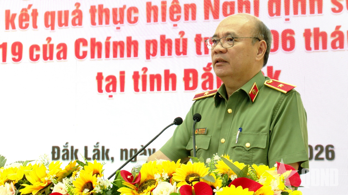 Bộ Công an và Bộ Quốc phòng kiểm tra việc thực hiện Nghị định số 03 tại Đắk Lắk - Báo Quân Đội Nhân Dân