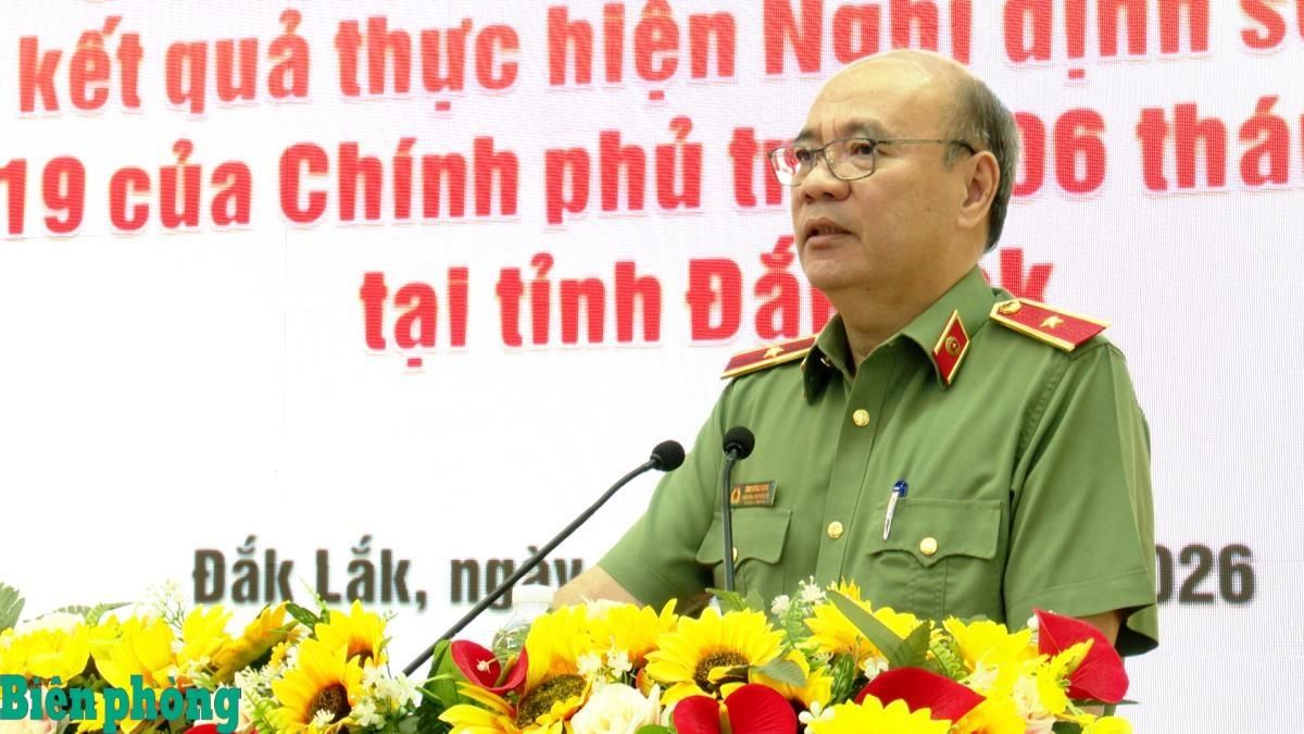 Đoàn công tác Bộ Công an và Bộ Quốc phòng kiểm tra kết quả thực hiện Nghị định số 03/2019/NĐ-CP của Chính phủ tại Đắk Lắk - Báo Biên phòng