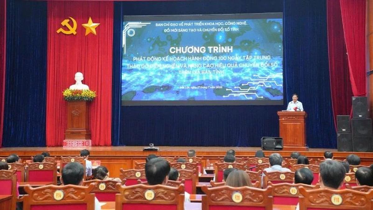 Đắk Lắk phát động 100 ngày tháo gỡ điểm nghẽn và nâng cao hiệu quả chuyển đổi số - Báo Nhân Dân