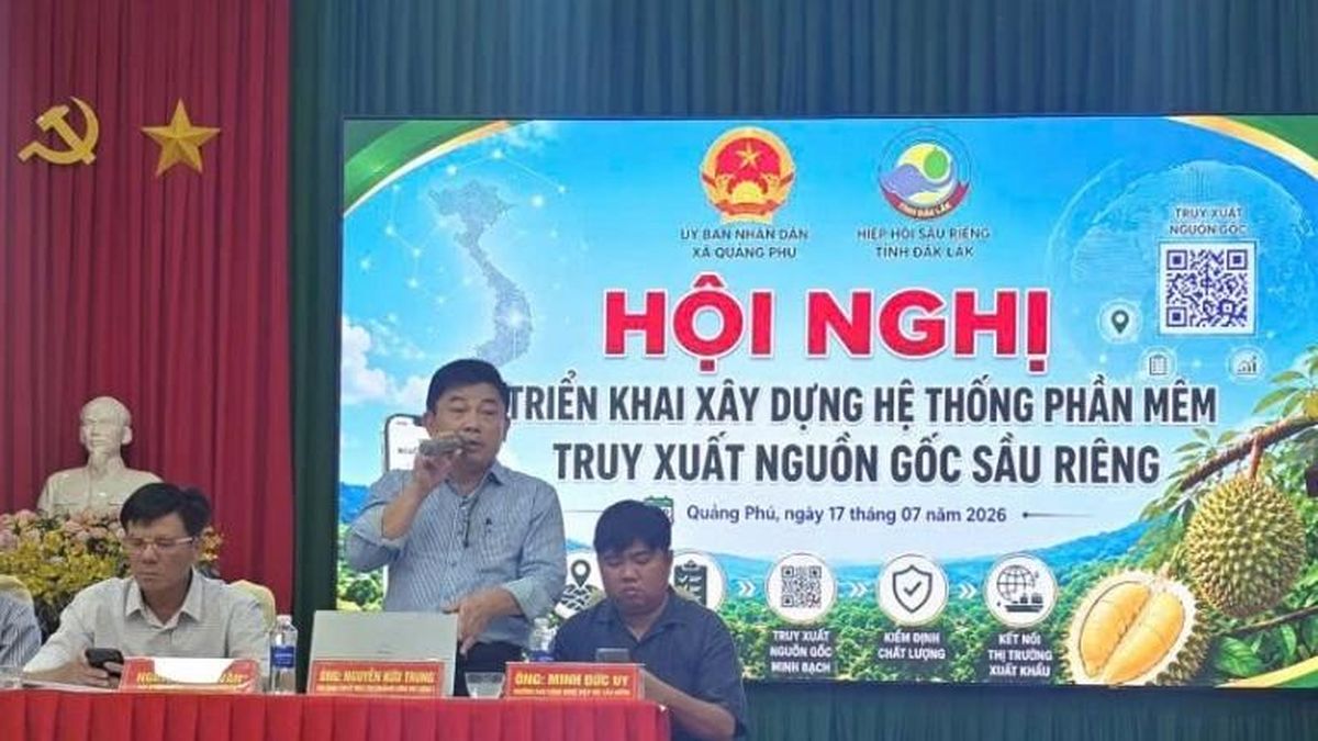 Đắk Lắk triển khai hệ thống truy xuất nguồn gốc sầu riêng, nâng cao giá trị ngành hàng - Nông nghiệp Hữu cơ Việt Nam