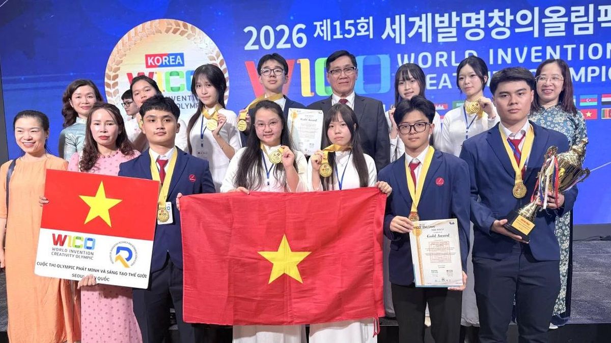 Học sinh Đắk Lắk giành 2 Huy chương Vàng sáng tạo quốc tế tại Seoul - Báo Giáo Dục & Thời Đại