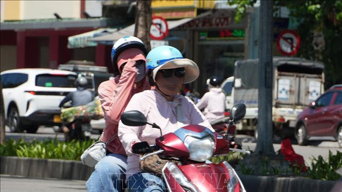 Trung Bộ tiếp tục nắng nóng, có nơi trên 38 độ C trong hai ngày tới - Báo Tin Tức TTXVN