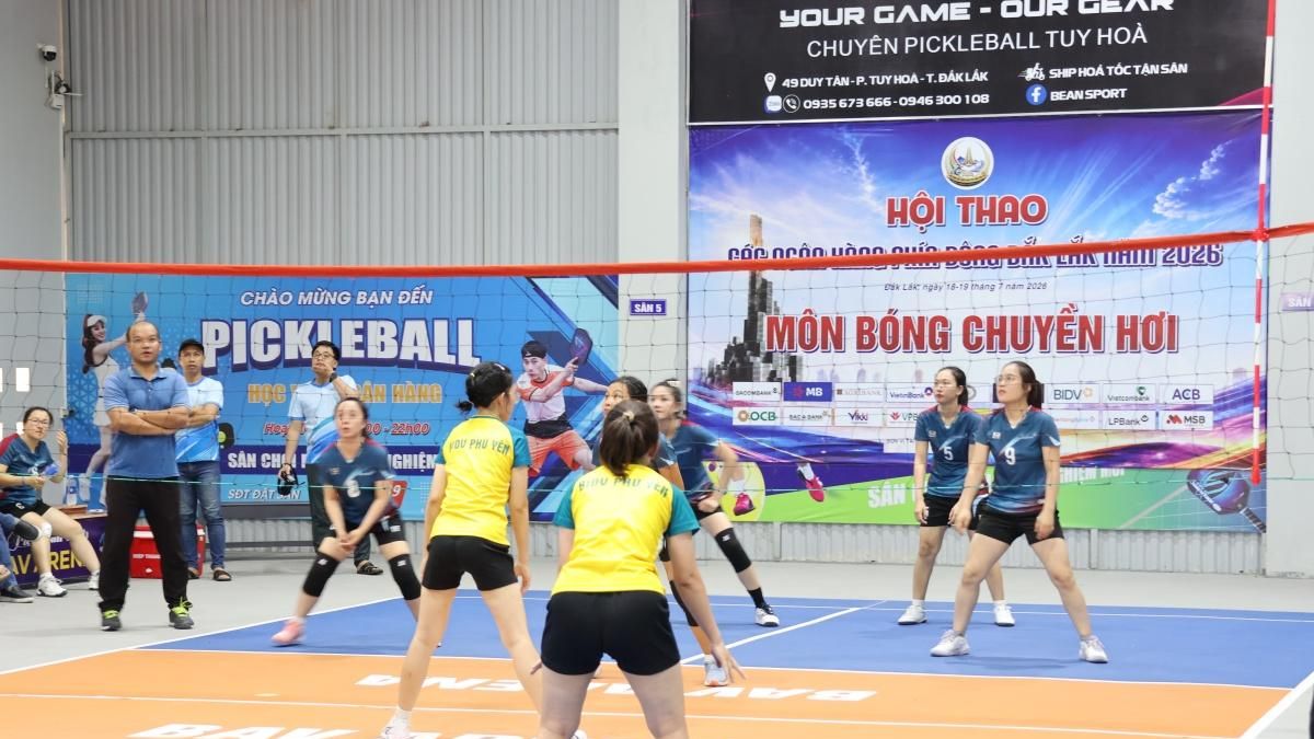 Hội thao các ngân hàng phía Đông Đắk Lắk năm 2026: Lan tỏa tinh thần đoàn kết, gắn kết toàn ngành - Báo Thời Báo Ngân Hàng