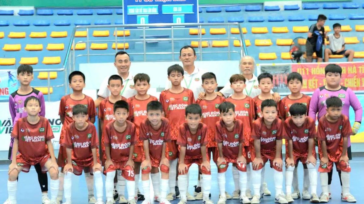 Đội U11 tỉnh Gia Lai tranh tài tại Giải Bóng đá nhi đồng toàn quốc - Báo Gia Lai