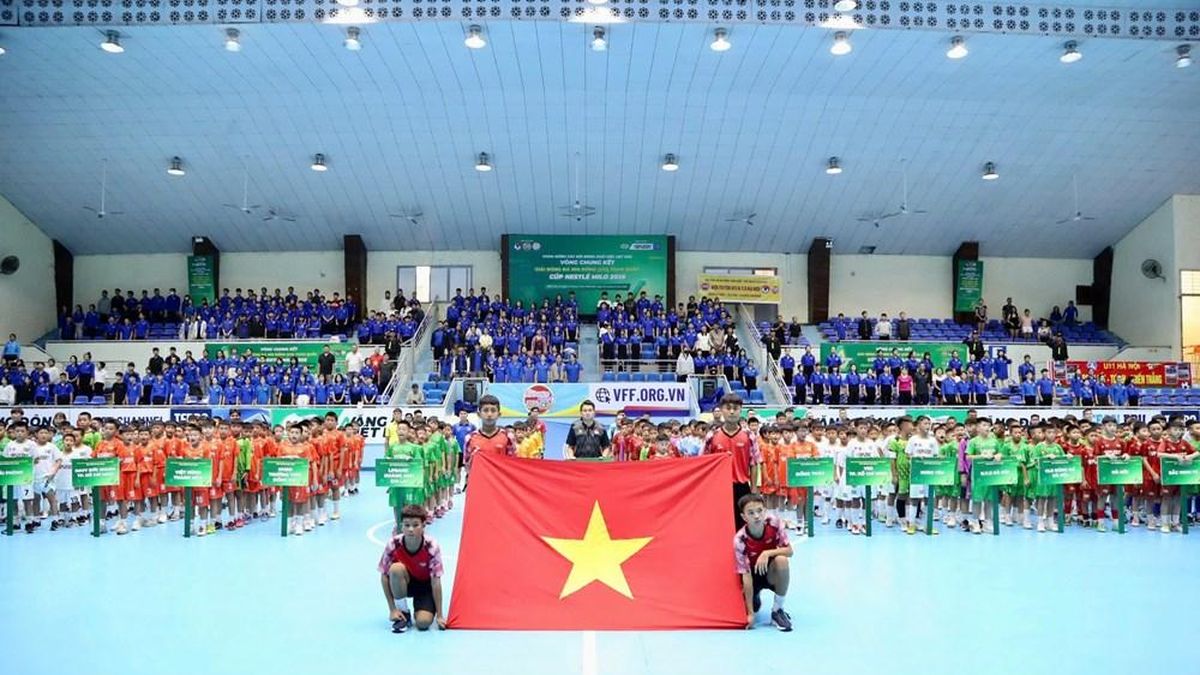 Khai mạc VCK Giải bóng đá Nhi Đồng (U11) Toàn quốc Cúp Nestlé MILO 2026 - Báo Văn hóa