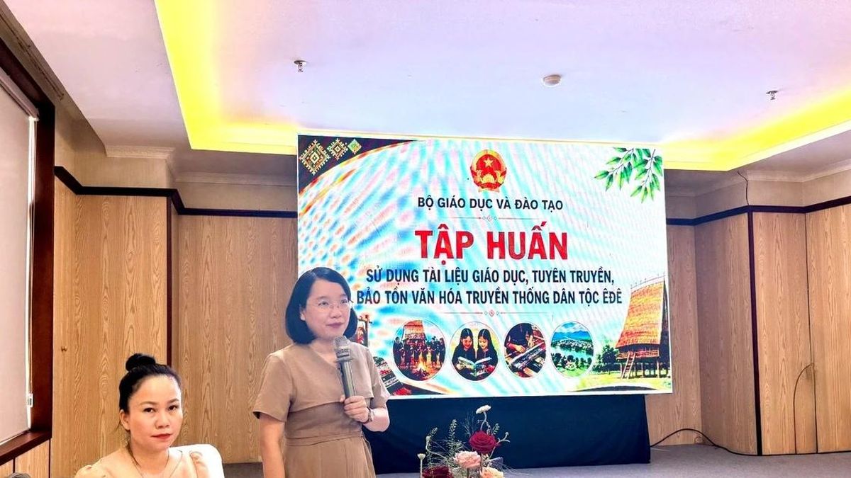 Bảo tồn bản sắc văn hóa dân tộc Êđê, Mnông trong trường tiểu học vùng DTTS - Báo Giáo Dục & Thời Đại