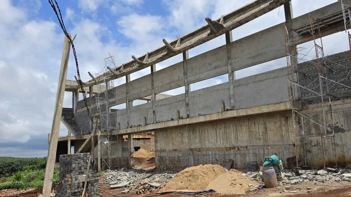 Vụ sập một phần kết cấu nhà thi đấu hơn 22 tỷ đồng: Sở Xây dựng báo cáo gì? - Báo Tiền Phong