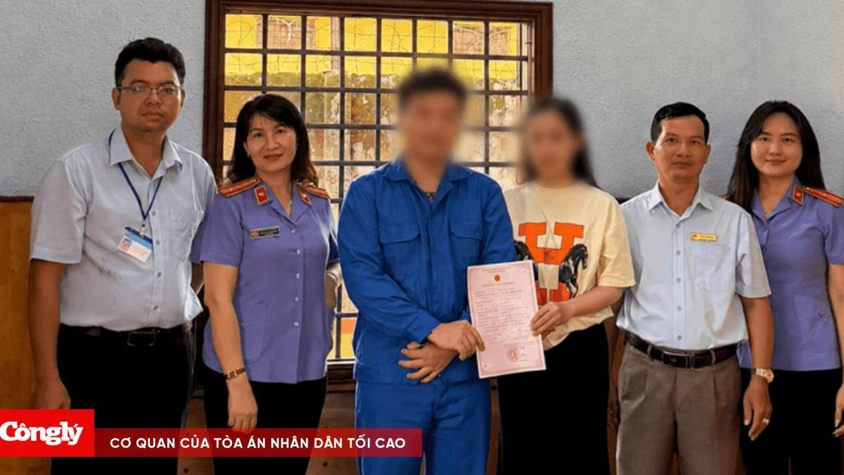 Đăng ký kết hôn lưu động cho bị can trong trại tạm giam - Báo Công Lý