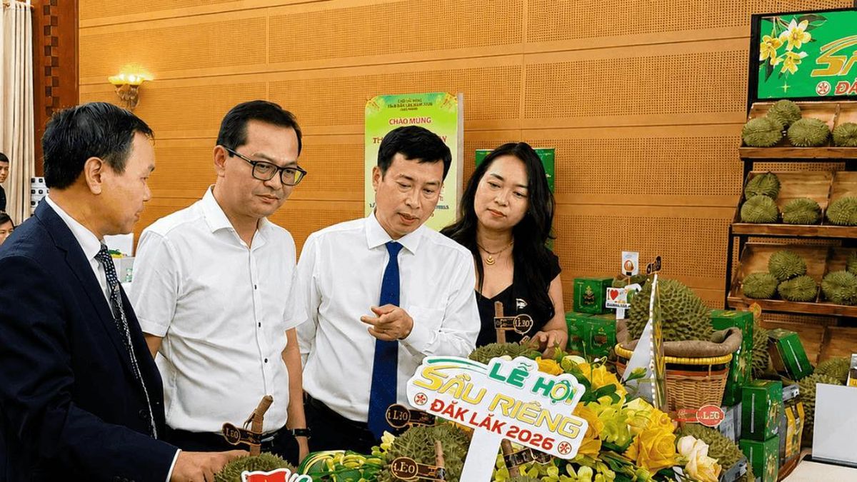 Đắk Lắk tạo đòn bẩy cho sầu riêng vươn xa - Đại Biểu Nhân Dân