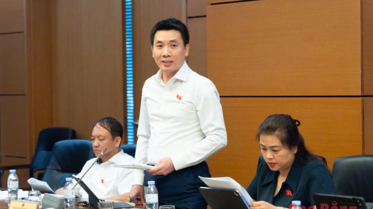 Đoàn ĐBQH tỉnh góp ý hoàn thiện cơ chế đặc thù phục vụ APEC 2027 - Báo Cao Bằng