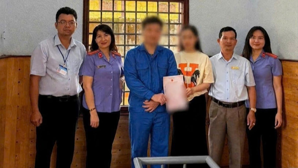 Buổi đăng ký kết hôn đặc biệt trong trại tạm giam ở Đắk Lắk - Báo VTC News
