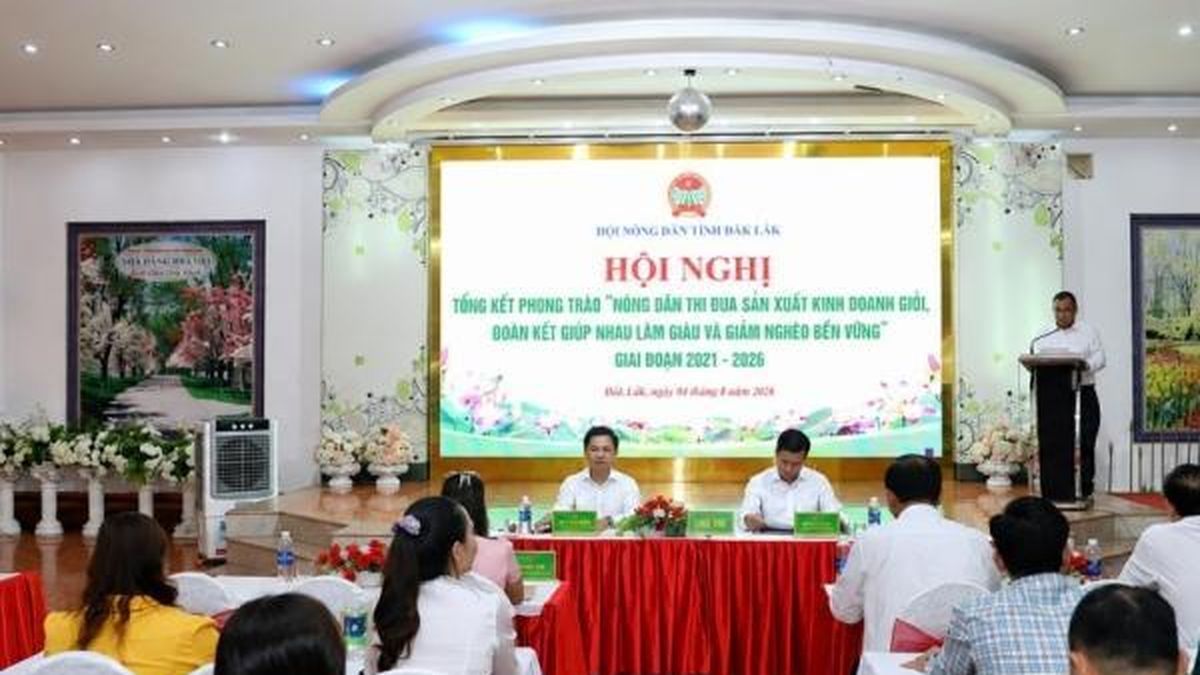 Đắk Lắk: Tổng kết 5 năm phong trào nông dân thi đua sản xuất, kinh doanh giỏi bền vững - Nông nghiệp Hữu cơ Việt Nam