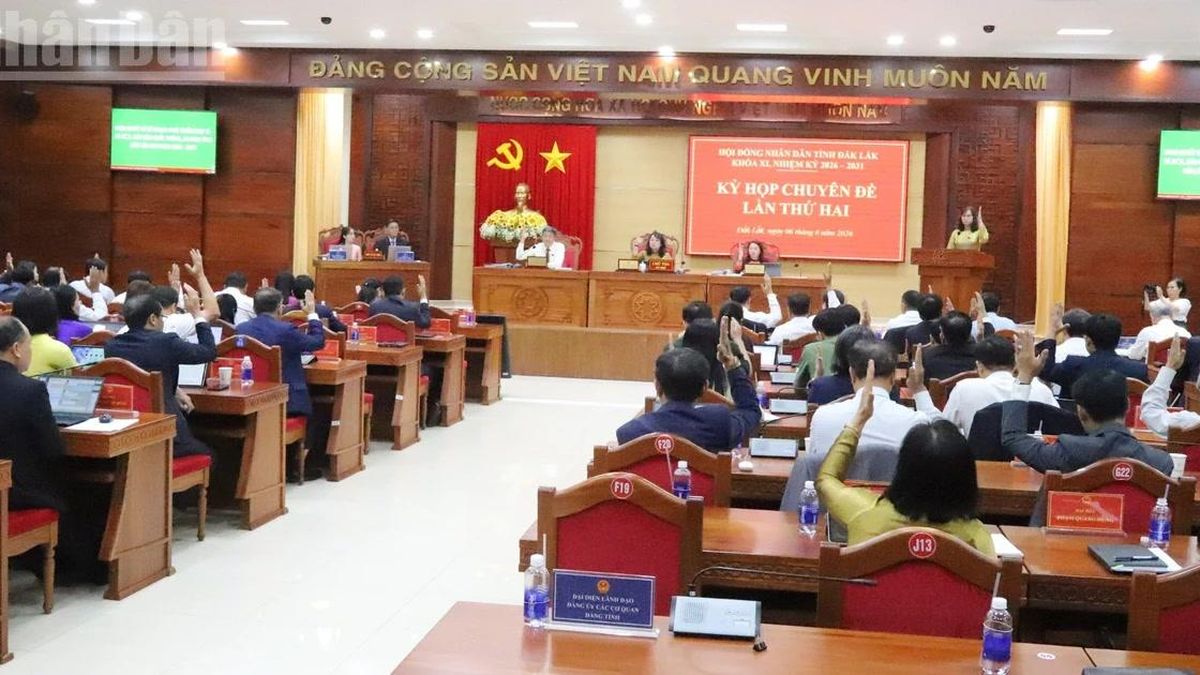 Đắk Lắk thông qua kế hoạch phát triển kinh tế-xã hội, bảo đảm quốc phòng, an ninh giai đoạn 2026-2030 - Báo Nhân Dân