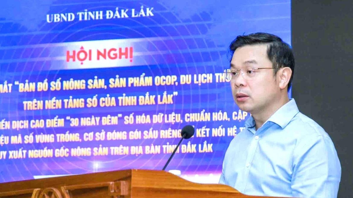 Đắk Lắk phát động chiến dịch 30 ngày đêm số hóa mã vùng trồng sầu riêng - Báo VietnamNet