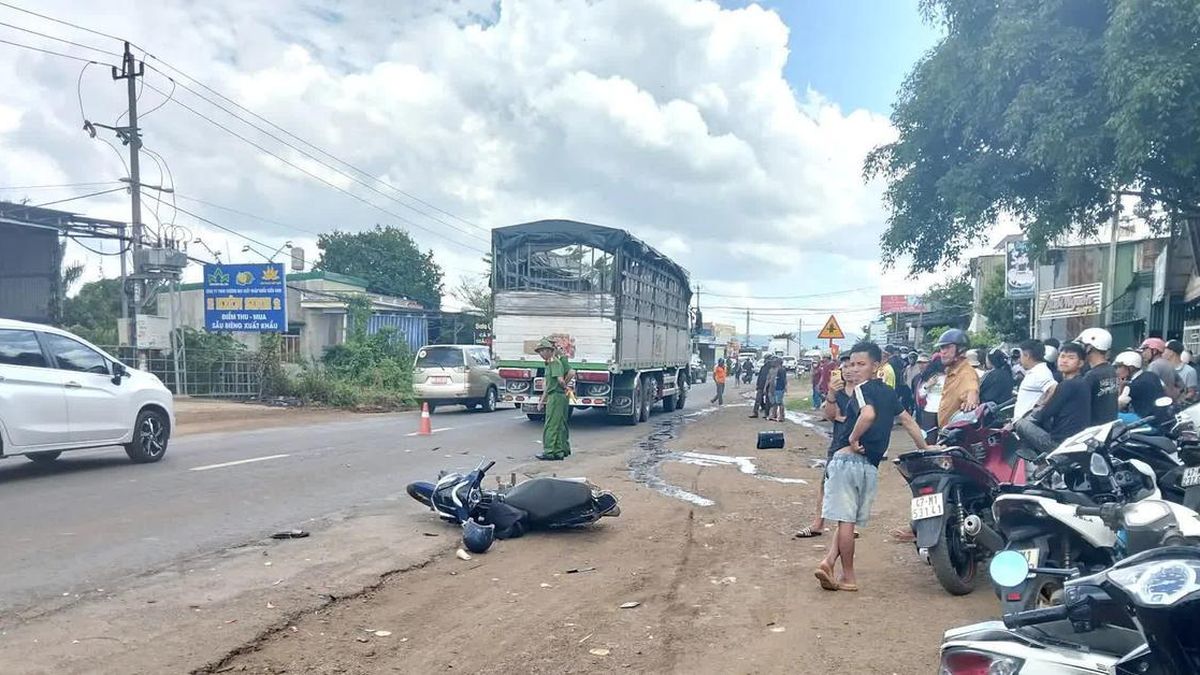 Đắk Lắk: Xe tải va chạm xe máy trên quốc lộ 26, một người tử vong tại chỗ - Báo Xây Dựng