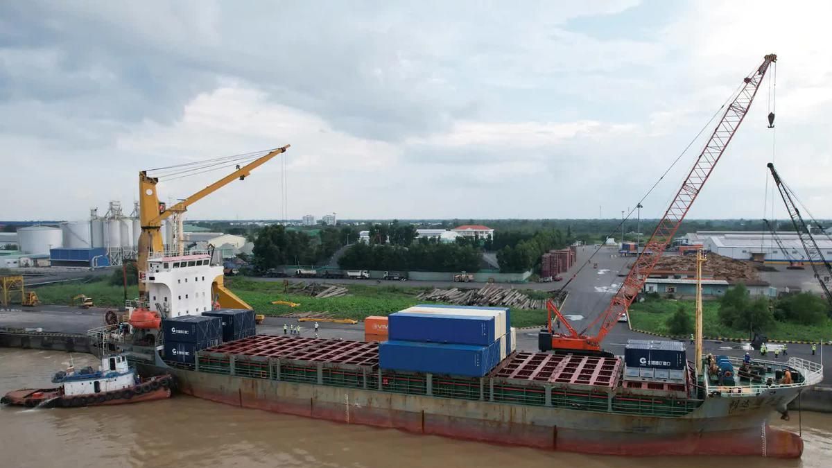 Cần Thơ thử nghiệm mở tuyến container trực tiếp sang Trung Quốc - Báo Xây Dựng