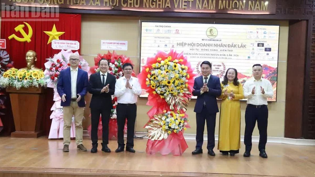 Hiệp hội Doanh nhân Đắk Lắk kỷ niệm 1 năm thành lập - Báo Nhân Dân