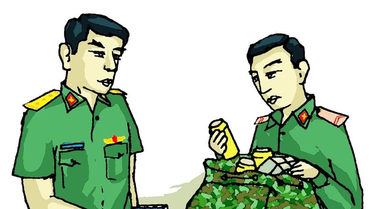 Воин получил дисциплинарное взыскание за привезенный из отпуска местный алкоголь
