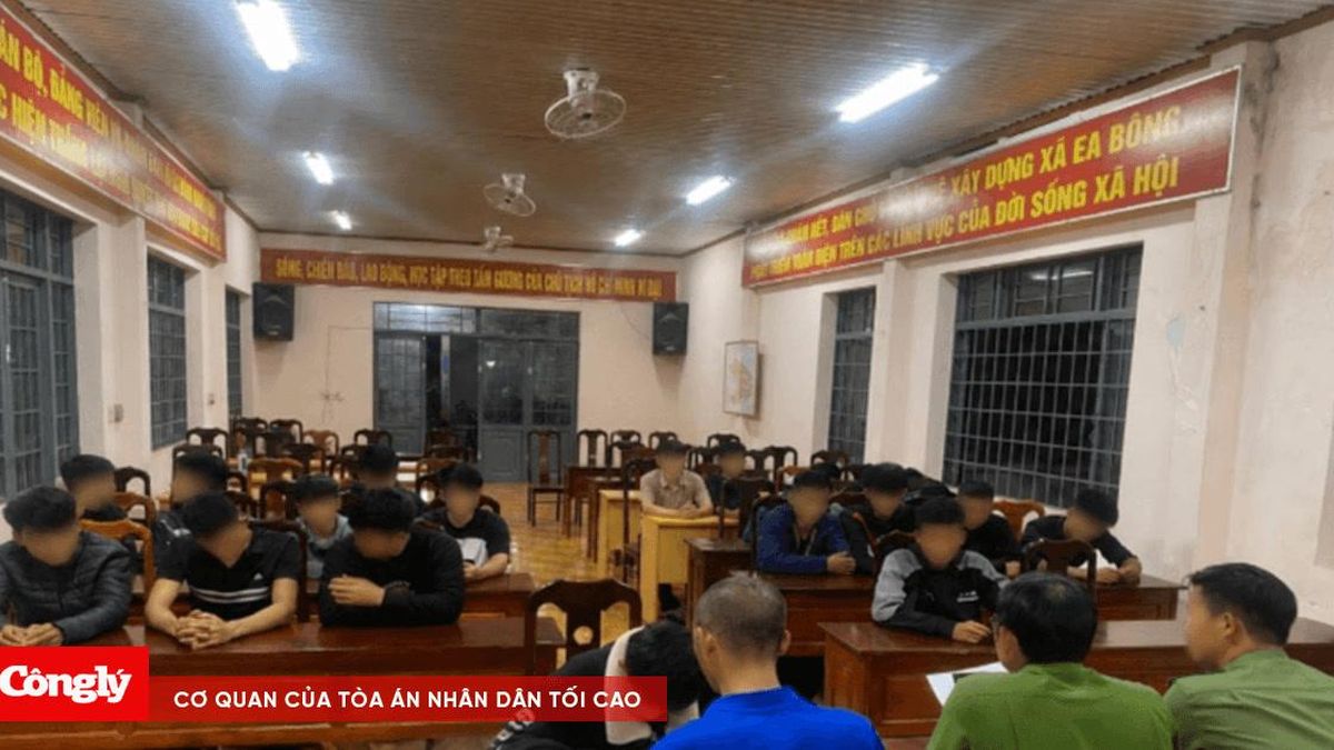 Hàng chục thanh thiếu niên mang hung khí hỗn chiến - Báo Công Lý