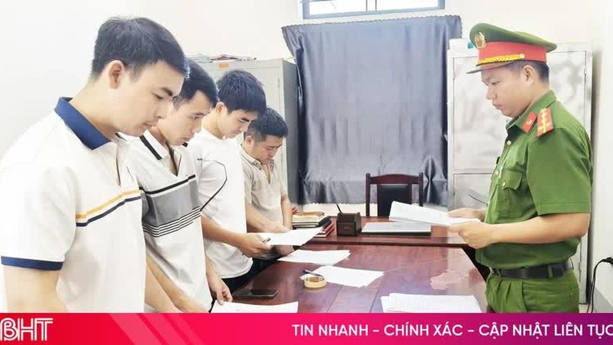Khởi tố 4 đối tượng đánh bạc bằng hình thức cá độ bóng đá - Báo Hà Tĩnh