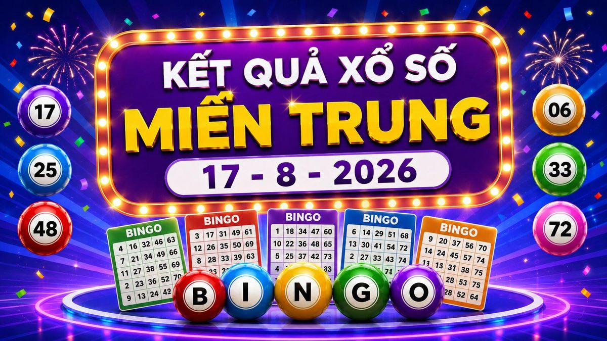 XSMT 17/8 - Kết quả XSMT hôm nay thứ Hai ngày 17/8/2026 - Báo VTC News