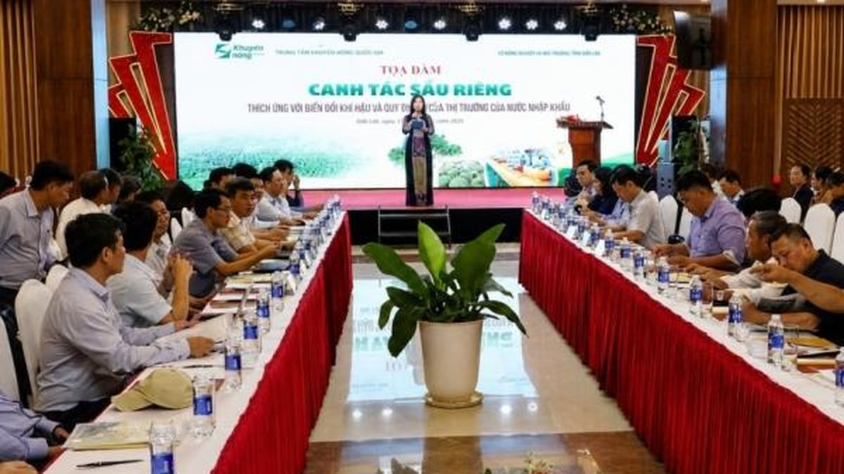 Sầu riêng Đắk Lắk trước yêu cầu thích ứng biến đổi khí hậu, kiểm soát an toàn thực phẩm - Nông nghiệp Hữu cơ Việt Nam