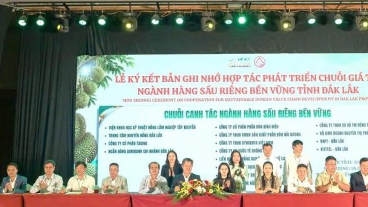 Thúc đẩy hệ sinh thái sầu riêng bền vững, minh bạch, đáp ứng yêu cầu thị trường - Nông nghiệp Hữu cơ Việt Nam