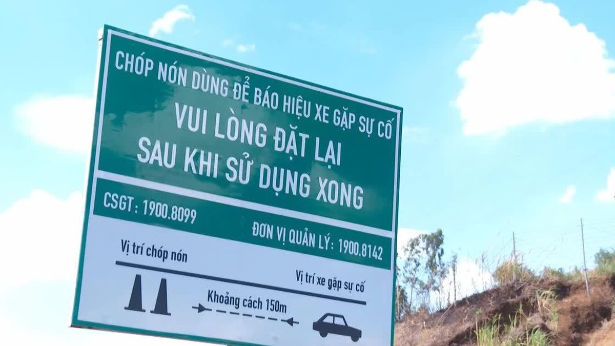 [Video] Hàng loạt thiết bị cảnh báo chướng ngại trên cao tốc bị mất cắp - Báo Nhân Dân